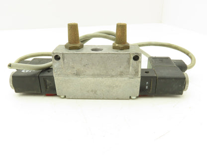 Rexroth Mecman Double Solenoid Valve 5/2 10 Bar 24V 5W