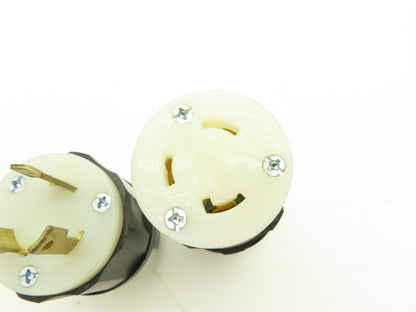 Leviton 2611 L5-30P 2613 L5-30R Male-Female Pair Twist Lock 30A 125V Lot of 10