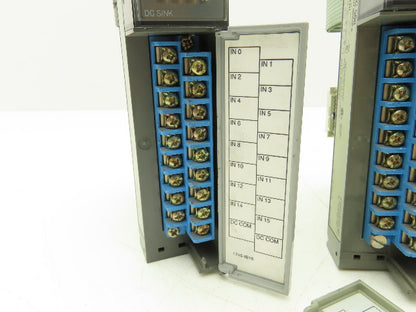 Allen Bradley 1746-IB16 SLC 500 Input Module Series C Lot of 7