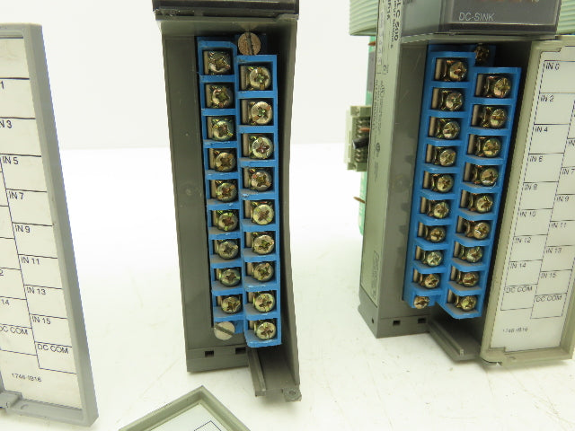 Allen Bradley 1746-IB16 SLC 500 Input Module Series C Lot of 7