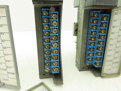 Allen Bradley 1746-IB16 SLC 500 Input Module Series C Lot of 7