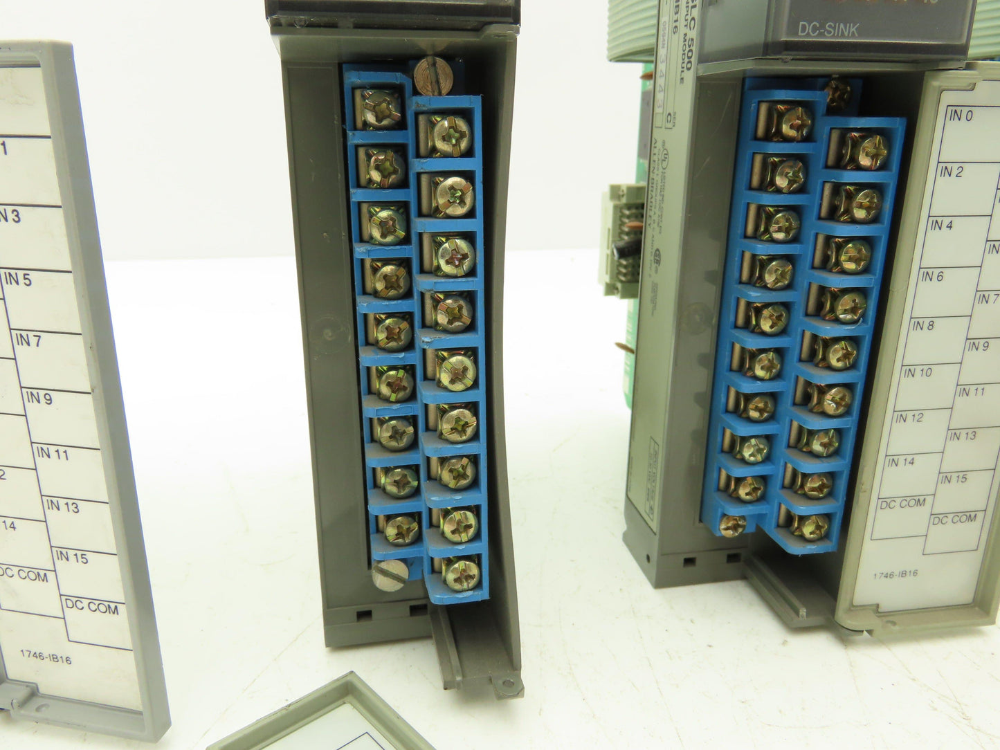 Allen Bradley 1746-IB16 SLC 500 Input Module Series C Lot of 7