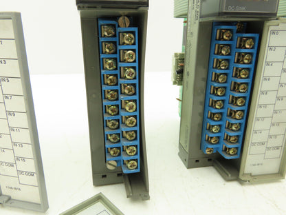 Allen Bradley 1746-IB16 SLC 500 Input Module Series C Lot of 7