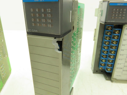 Allen Bradley 1746-IB16 SLC 500 Input Module Series C Lot of 7