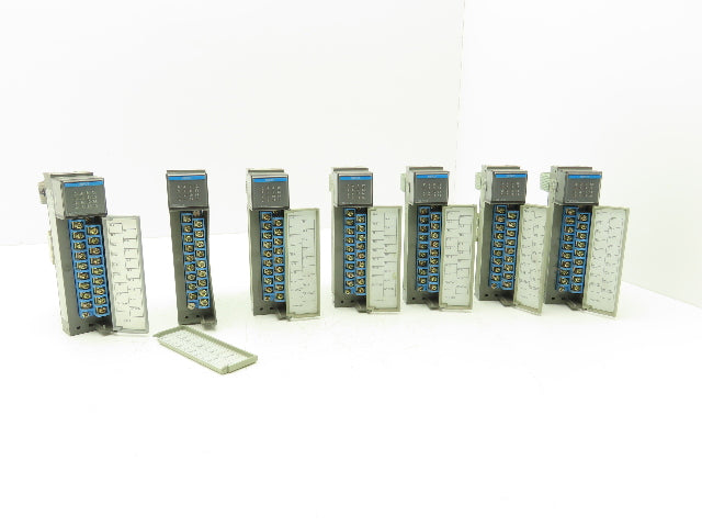 Allen Bradley 1746-IB16 SLC 500 Input Module Series C Lot of 7