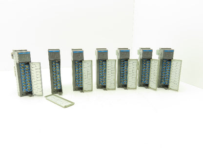 Allen Bradley 1746-IB16 SLC 500 Input Module Series C Lot of 7