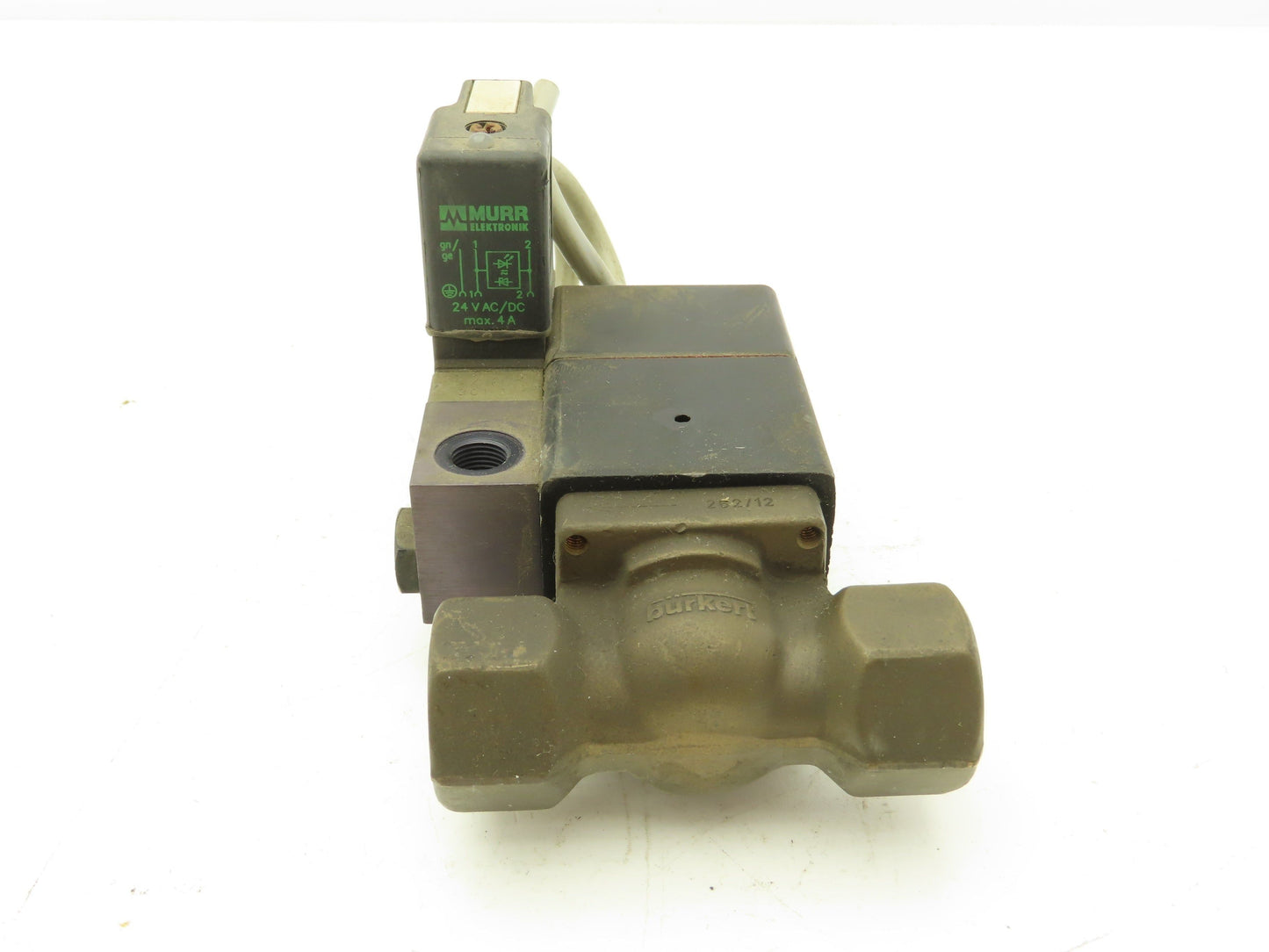 Burkert Diaphragm Control Valve 2/2 Way 24V 3/4"NPT
