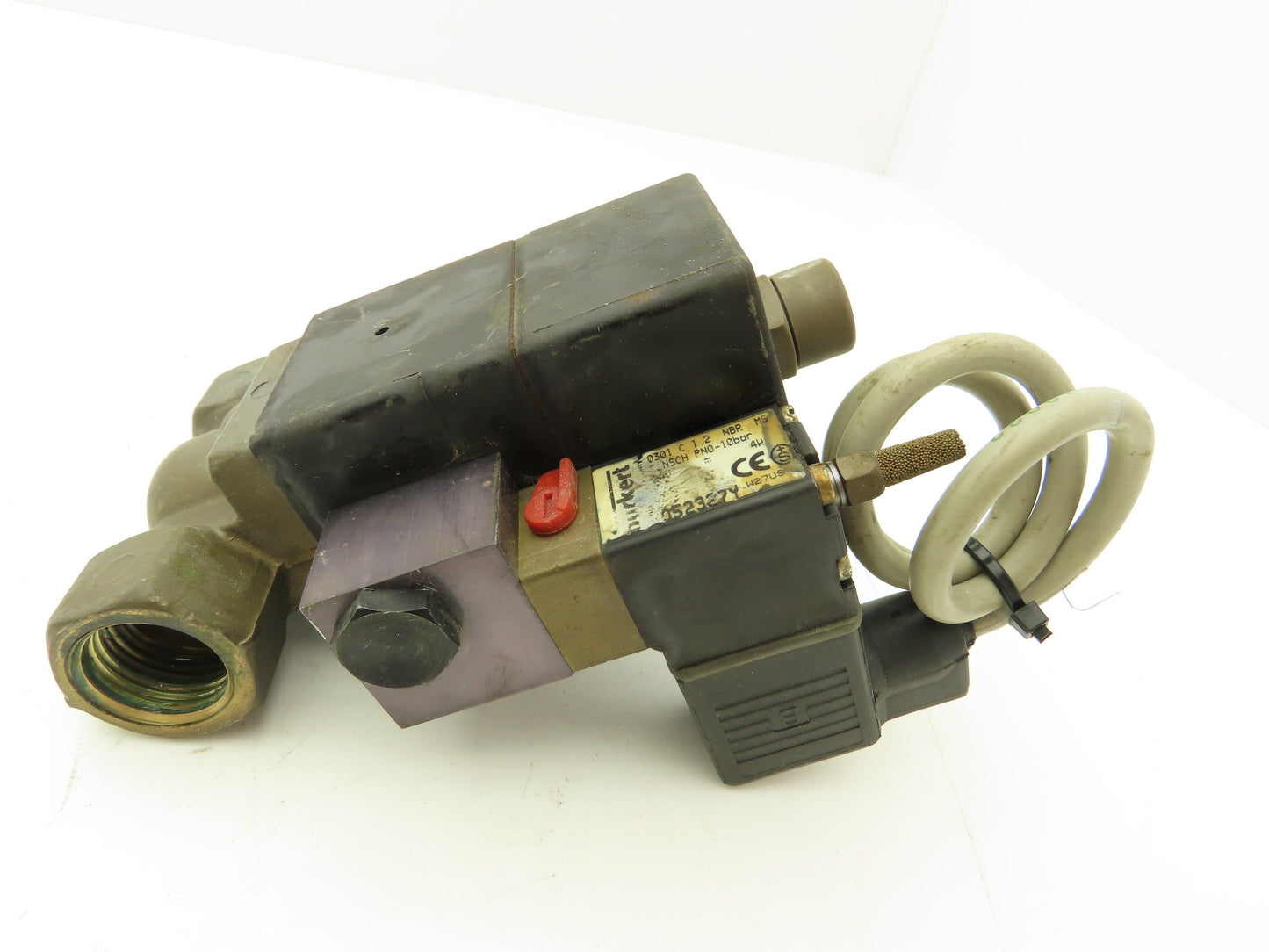 Burkert Diaphragm Control Valve 2/2 Way 24V 3/4"NPT