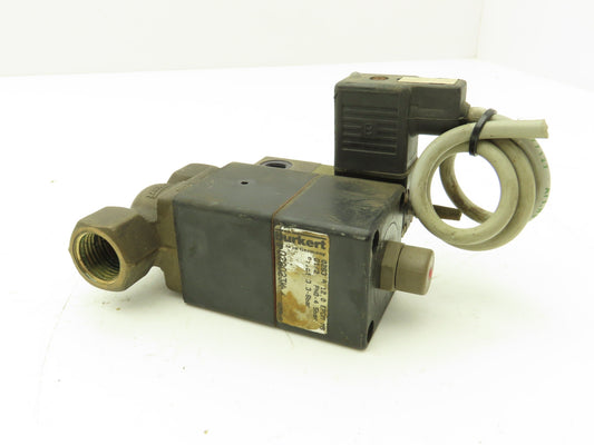 Burkert Diaphragm Control Valve 2/2 Way 24V 3/4"NPT