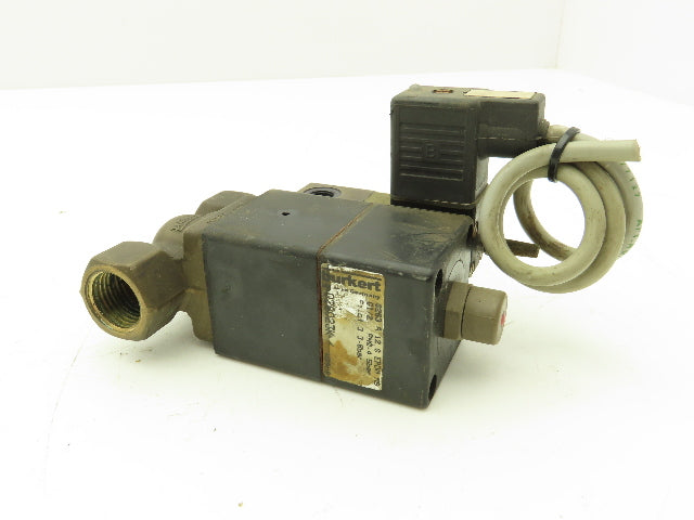 Burkert Diaphragm Control Valve 2/2 Way 24V 3/4"NPT