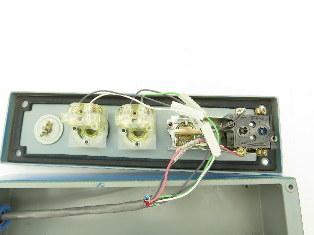 Hoffman E-5PB Push Button Enclosure 5 Hole E-Stop Start