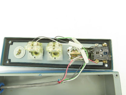 Hoffman E-5PB Push Button Enclosure 5 Hole E-Stop Start