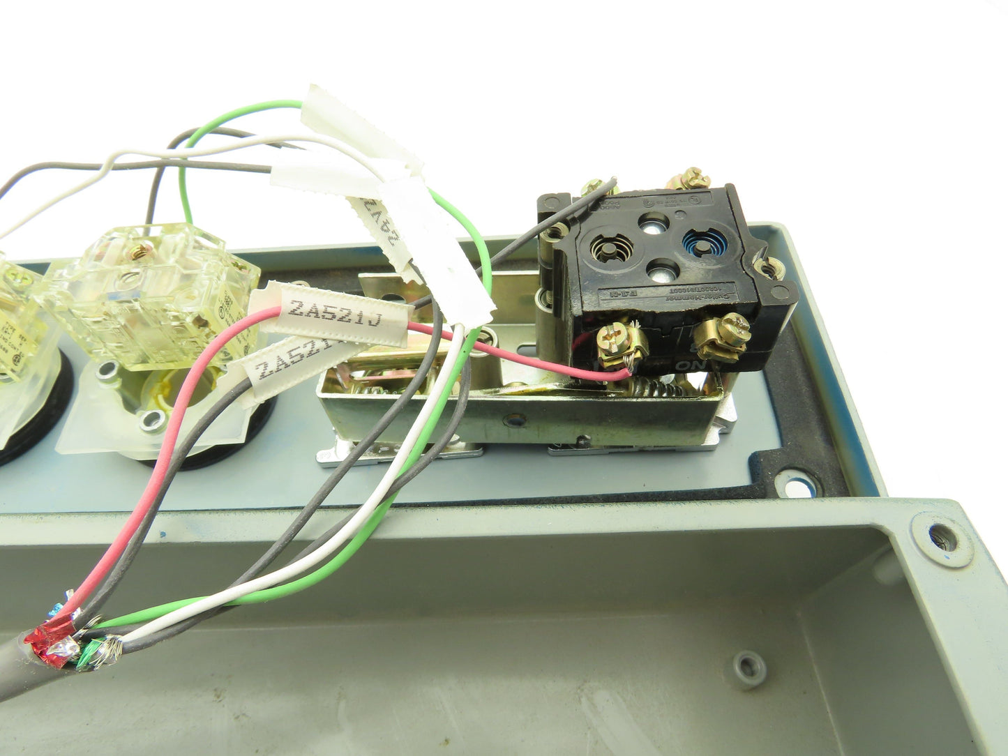 Hoffman E-5PB Push Button Enclosure 5 Hole E-Stop Start