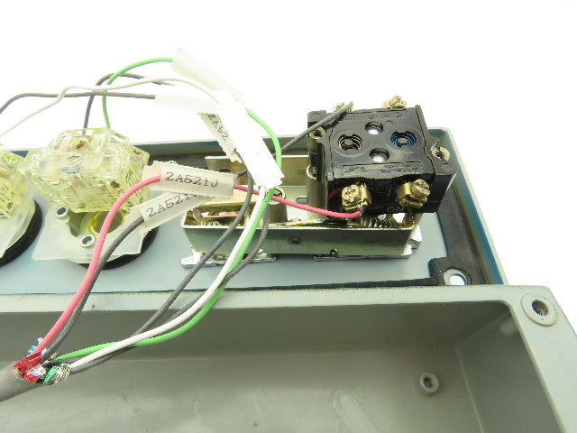 Hoffman E-5PB Push Button Enclosure 5 Hole E-Stop Start