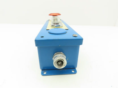 Hoffman E-5PB Push Button Enclosure 5 Hole E-Stop Start