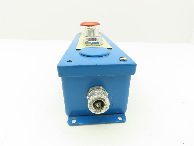 Hoffman E-5PB Push Button Enclosure 5 Hole E-Stop Start