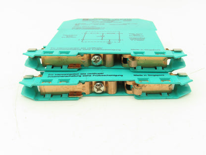 Pepperl Fuchs 71788 BAS01ATEX7005 Safe Snap Barrier Relay Lot of 2