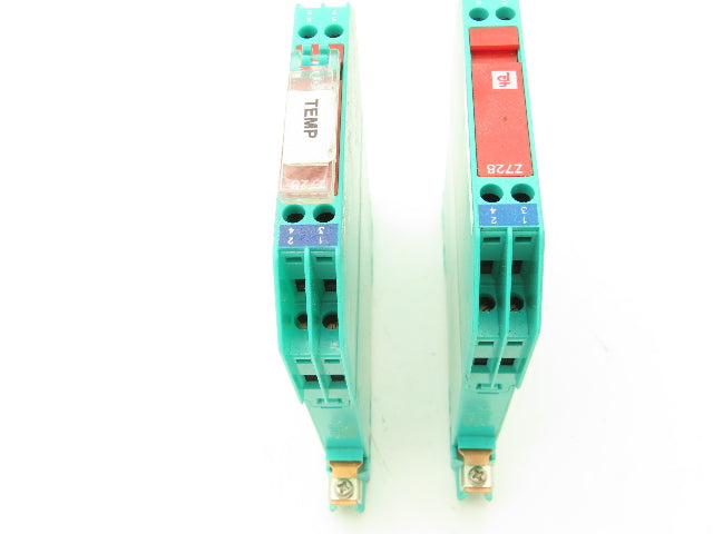 Pepperl Fuchs 71788 BAS01ATEX7005 Safe Snap Barrier Relay Lot of 2