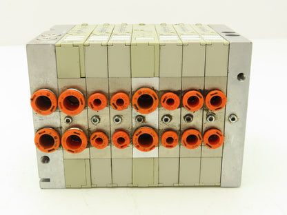 Metal Work Pneumatic NSV H8 SES NC Solenoid Valve Island Multimach