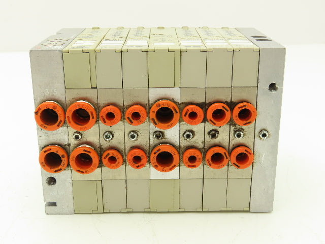 Metal Work Pneumatic NSV H8 SES NC Solenoid Valve Island Multimach