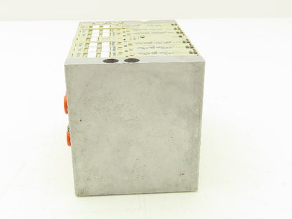 Metal Work Pneumatic NSV H8 SES NC Solenoid Valve Island Multimach