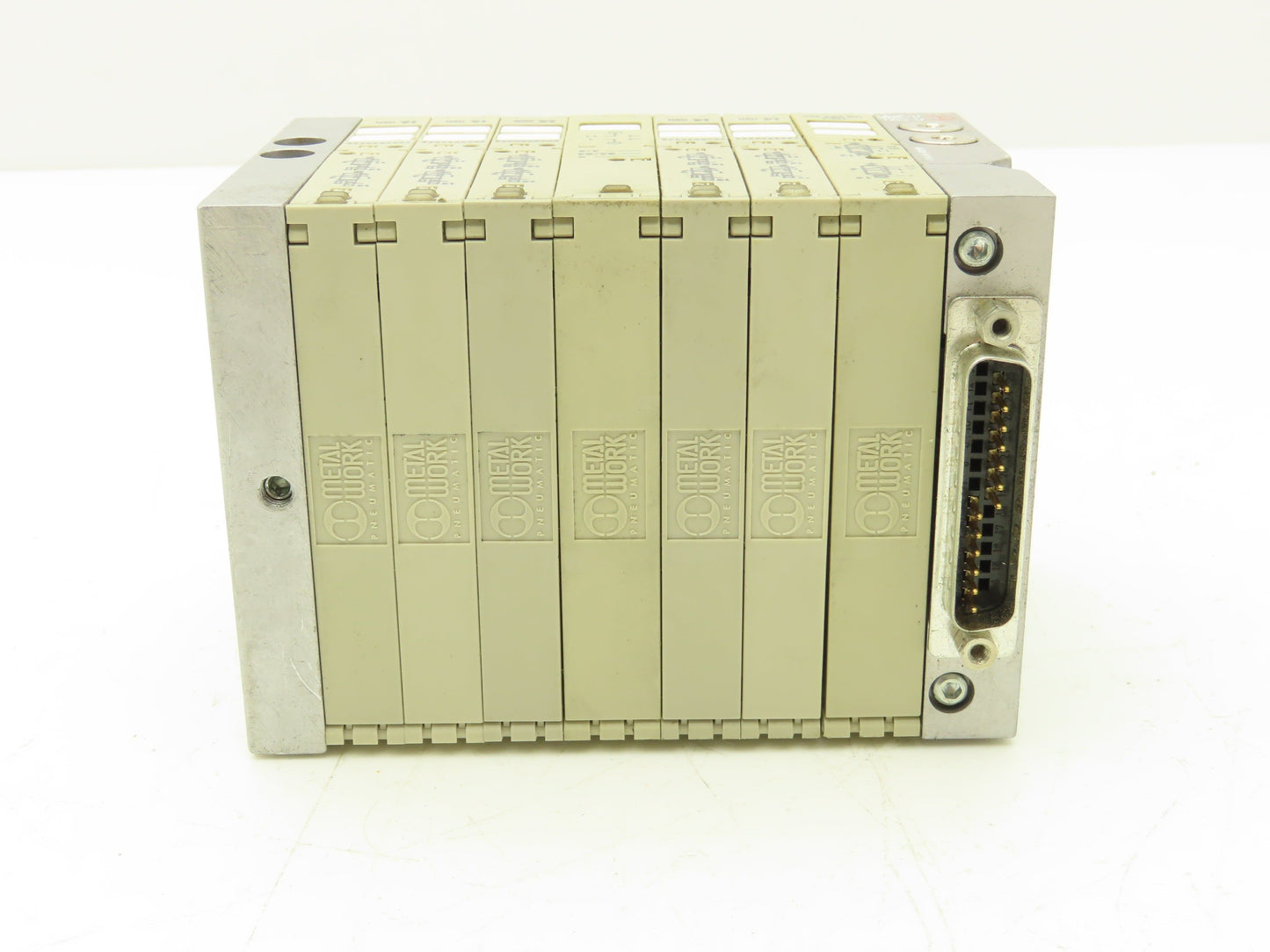 Metal Work Pneumatic NSV H8 SES NC Solenoid Valve Island Multimach