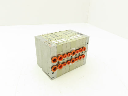 Metal Work Pneumatic NSV H8 SES NC Solenoid Valve Island Multimach