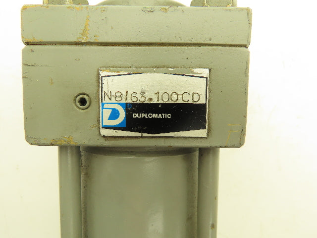 Duplomatic N8 63.100CD Hydraulic Cylinder 63mm Bore 100mm Stroke Clevis Mount