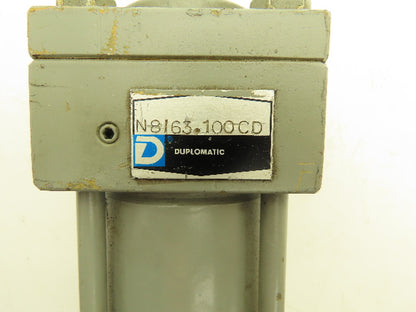 Duplomatic N8 63.100CD Hydraulic Cylinder 63mm Bore 100mm Stroke Clevis Mount