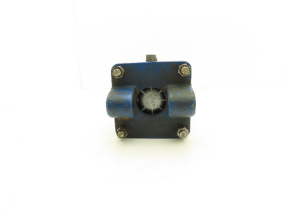 Wabco Westinghouse Pneumatic Air Cylinder 5" Bore 4.87" 124mm Stroke Adj Cushion
