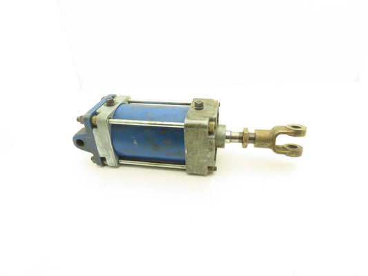 Wabco Westinghouse Pneumatic Air Cylinder 5" Bore 4.87" 124mm Stroke Adj Cushion