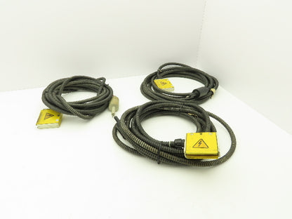 Hurletron H-QD Charge Bar 75mm 6' Cord with Connector Lot of 3