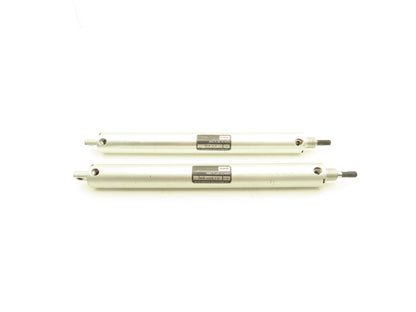 Aro 0418 1009 110 Pneumatic Round Air Cylinder 1-1/8" Bore 11" Stroke  Lot of 2