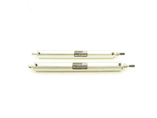 Aro 0418 1009 110 Pneumatic Round Air Cylinder 1-1/8" Bore 11" Stroke  Lot of 2