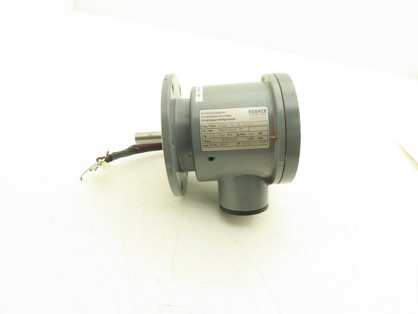 Hubner POG 9 D 500 Digital Tacho Incremental Encoder 11-26VDC 12k RPM