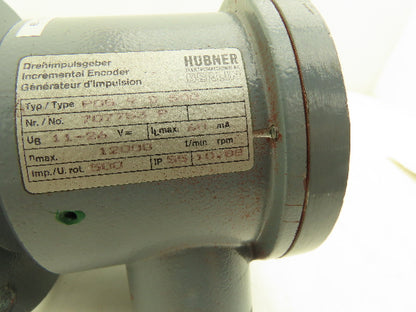 Hubner POG 9 D 500 Digital Tacho Incremental Encoder 11-26VDC 12k RPM