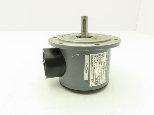 Hubner OG 9 D 500 Digital Tacho Incremental Encoder 12/24VDC 12k RPM 2x500