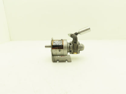 Gast 1AM-NRV-60-GR11 Pneumatic Air Gear Motor 15:1 Reducer .34Hp 350 RPM 100 PSI