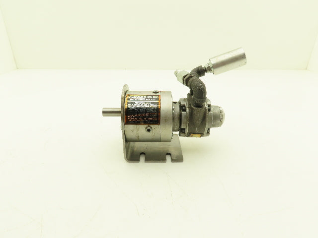Gast 1AM-NRV-60-GR11 Pneumatic Air Gear Motor 15:1 Reducer .34Hp 350 RPM 100 PSI