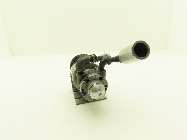 Gast 1AM-NRV-60-GR11 Pneumatic Air Gear Motor 15:1 Reducer .34Hp 350 RPM 100 PSI