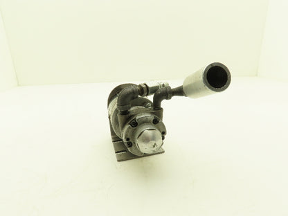 Gast 1AM-NRV-60-GR11 Pneumatic Air Gear Motor 15:1 Reducer .34Hp 350 RPM 100 PSI