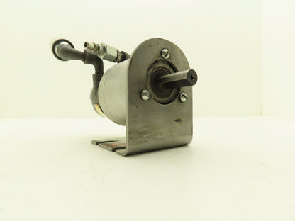 Gast 1AM-NRV-60-GR11 Pneumatic Air Gear Motor 15:1 Reducer .34Hp 350 RPM 100 PSI