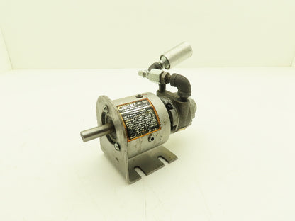 Gast 1AM-NRV-60-GR11 Pneumatic Air Gear Motor 15:1 Reducer .34Hp 350 RPM 100 PSI