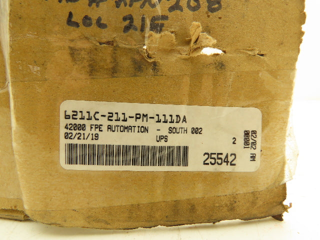 MAC 6211C-211-PM-111DA 4/2 Single Solenoid Operated Control Valve 120V Coil