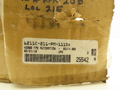 MAC 6211C-211-PM-111DA 4/2 Single Solenoid Operated Control Valve 120V Coil