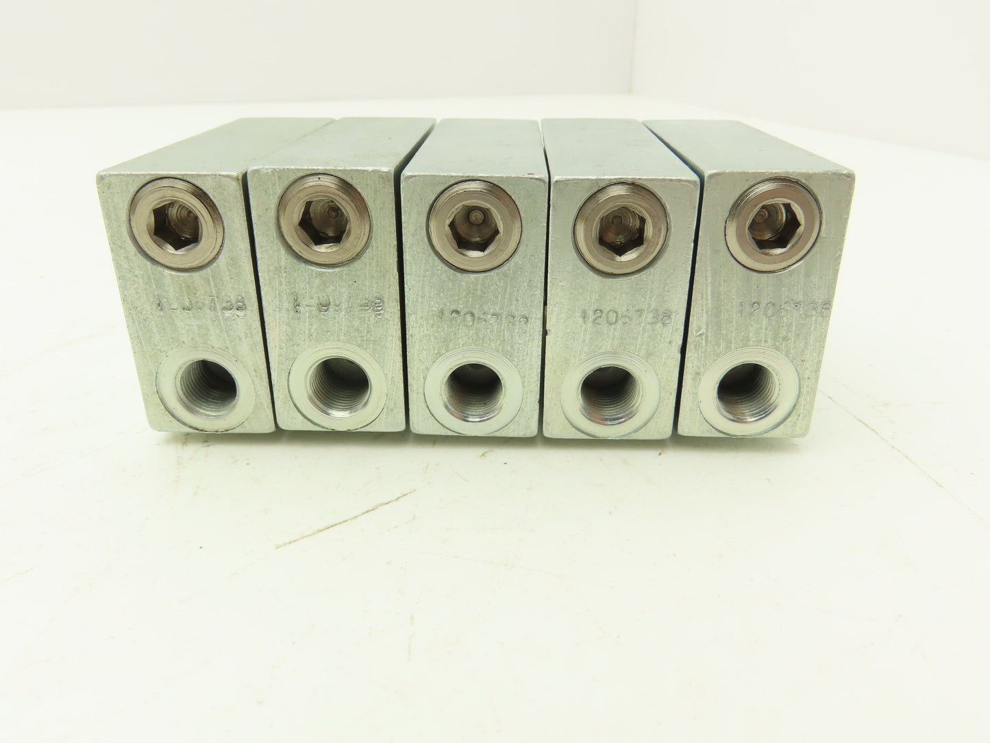 DropsA SX1-35 Modular Lubricator Divider Valve Block 1/8" BSP Lot of 5