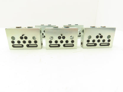 DropsA SX1-35 Modular Lubricator Divider Valve Block 1/8" BSP Lot of 5