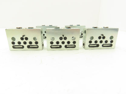 DropsA SX1-35 Modular Lubricator Divider Valve Block 1/8" BSP Lot of 5