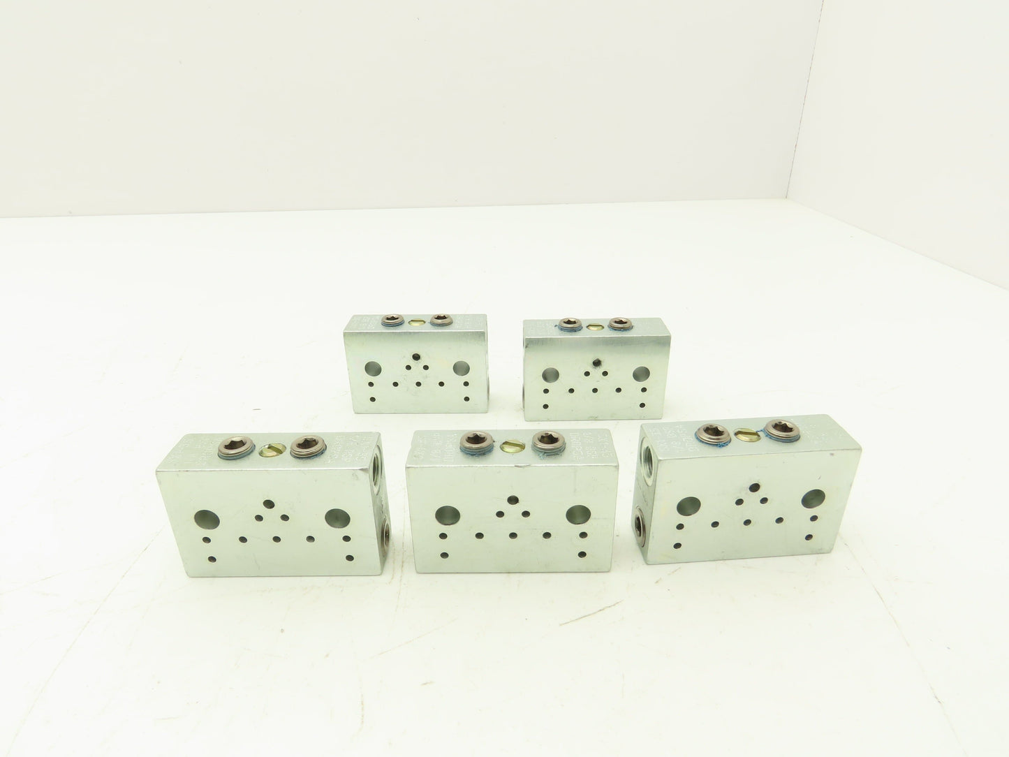 DropsA SX1-35 Modular Lubricator Divider Valve Block 1/8" BSP Lot of 5