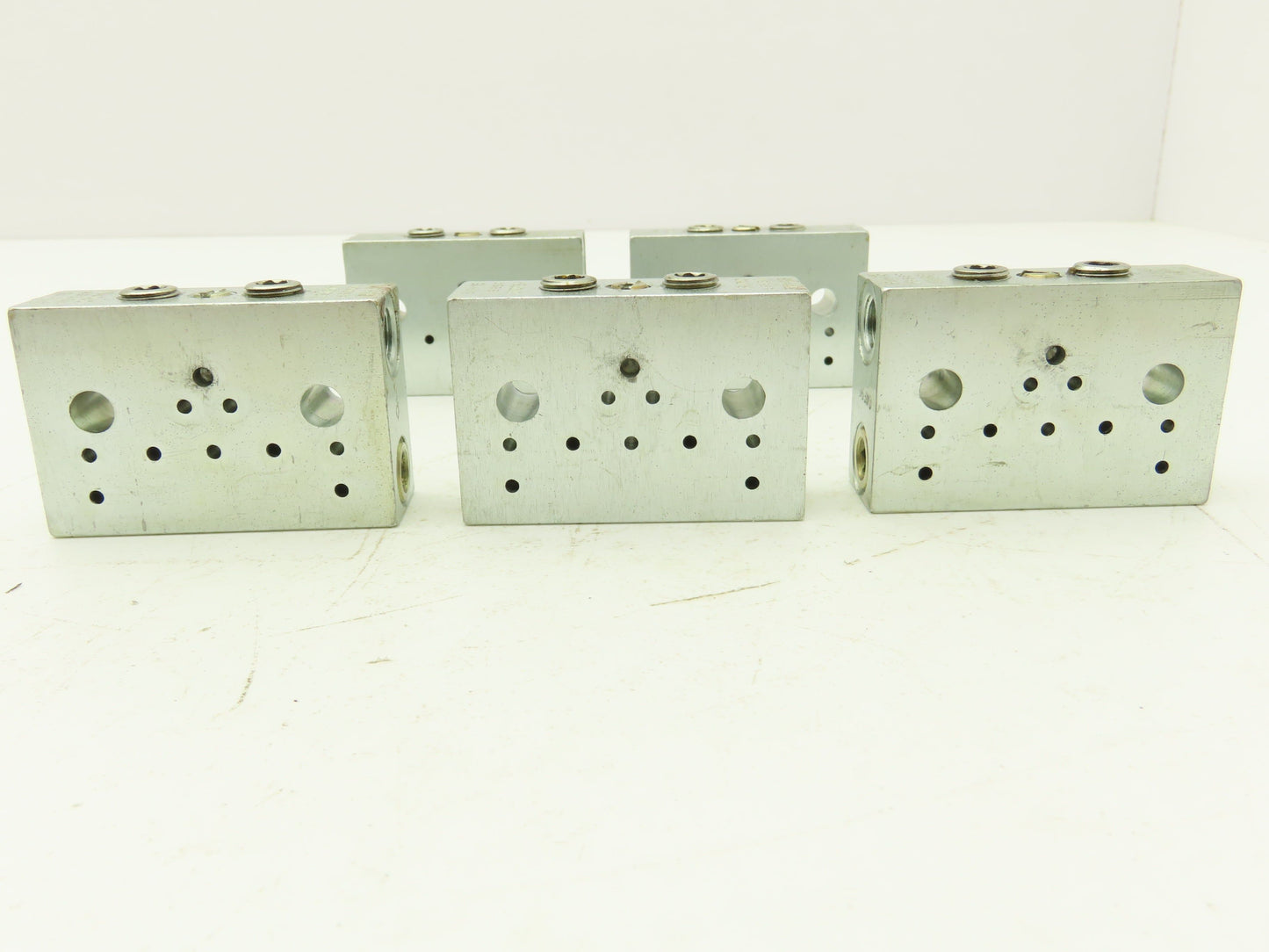 DropsA SX1-15 Modular Lubricator Divider Valve Block 1/8" BSP Lot of 5